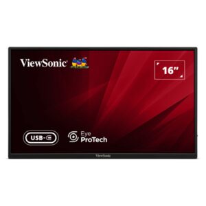 Viewsonic VA1650 16 inch USB-C Lightweight Portable IPS Monitor