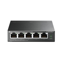 TP-Link TL-SG1005LP 5-Port Metal Gigabit Desktop PoE Switch with 4-Port PoE+ (40W)