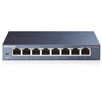 TP-Link TL-SG108 8-Port Metal 10/100/1000Mbps Gigabit Desktop Network Switch