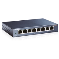 TP-Link TL-SG108 8-Port Metal 10/100/1000Mbps Gigabit Desktop Network Switch