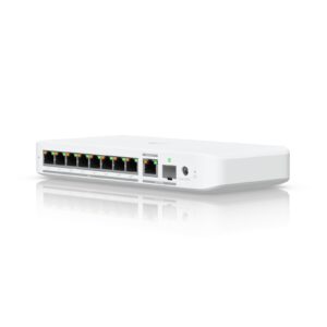 Ubiquiti USW-FLEX-2.5G-8-POE UniFi Flex 2.5G Ultra Compact 8 Port POE/USB-C Powered POE++ Managed Switch