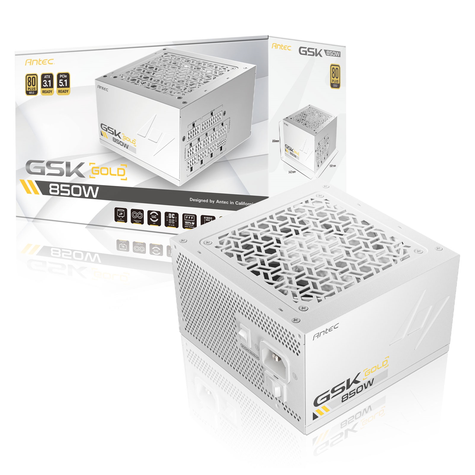 Antec GSK ATX3.1 850W Power Supply