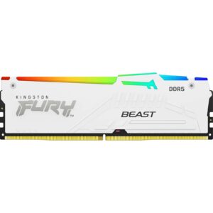 Kingston FURY Beast KF564C32BWA-32 32GB (1x32GB) RGB White System Memory