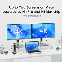 Plugable TBT4-UDZ ThunderBolt 4 Quad Monitor 100W USB-C PD 2.5GbE Docking Station