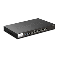 DrayTek V3912S-K Vigor 3912S Wired 12.5Gb Enterprise Grade Multi-WAN Firewall Router with 256GB SSD for Linux Applications