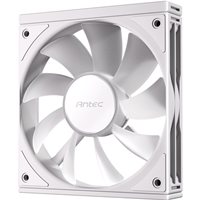 Antec Connect 120 White ARGB 3-Pack 120mm PWM Fans with Daisy Chain Design and Vibration-Absorbing Pads