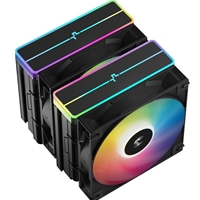 DeepCool AG620 BK ARGB V2 Dual-Tower CPU Air Cooler with 120mm ARGB Fans