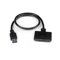 StarTech USB 3.0 to 2.5" SATA III Hard Drive Adapter Cable w/ UASP - SATA to USB 3.0 Converter for SSD / HDD