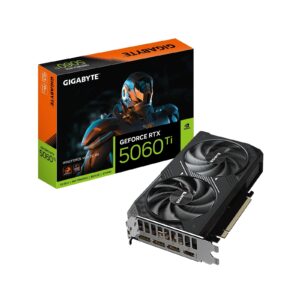 Gigabyte NVIDIA GeForce RTX 5060ti Windforce Max OC 8GB GDDR7 Graphics Card