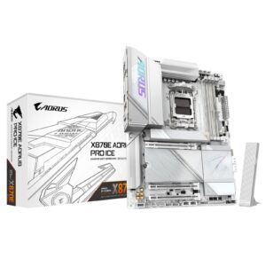 Gigabyte X870E AORUS PRO ICE AMD AM5 Socket Motherboard