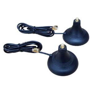 DrayTek ANT-BAS4G Magnetic Bases & 1M Extension Cable for 4G Antennas (Pair)