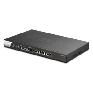 DrayTek V3912S-K Vigor 3912S Wired 12.5Gb Enterprise Grade Multi-WAN Firewall Router with 256GB SSD for Linux Applications