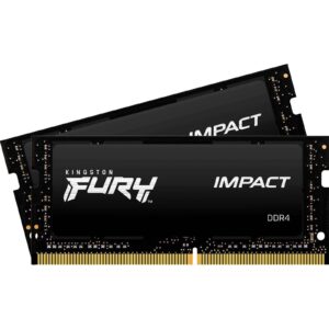 Kingston FURY Impact KF432S20IBK2/16 16GB (2x 8GB) SODIMM System Memory