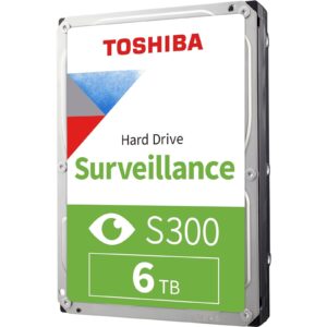 Toshiba S300 HDWT860UZSVA 6TB SATA III 3.5" 5400RPM Surveillance Internal Hard Drive